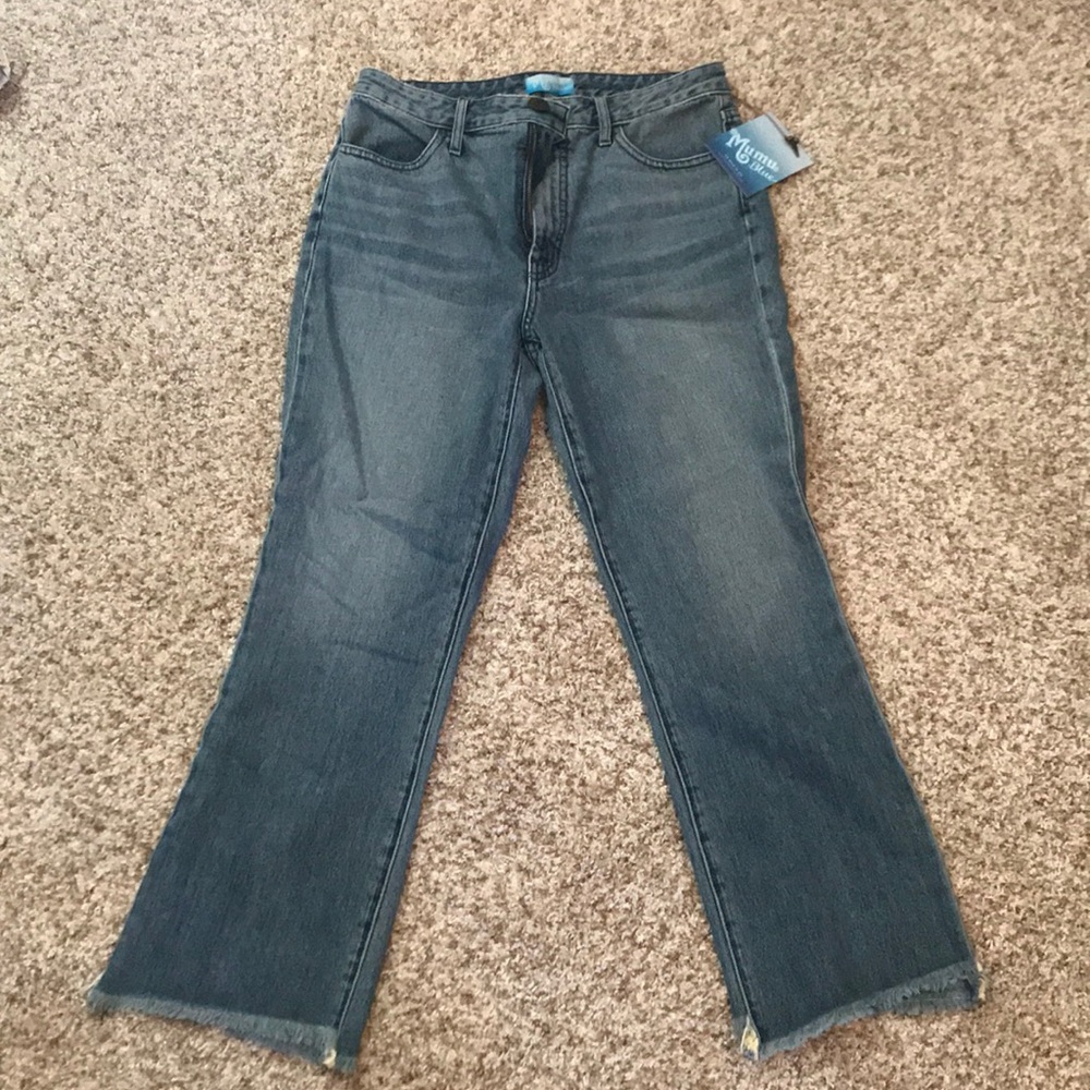 show me your mumu cropped jeans